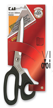 KAI Cut 5250 Professional Tailor Scissors Straight Blade 25cm